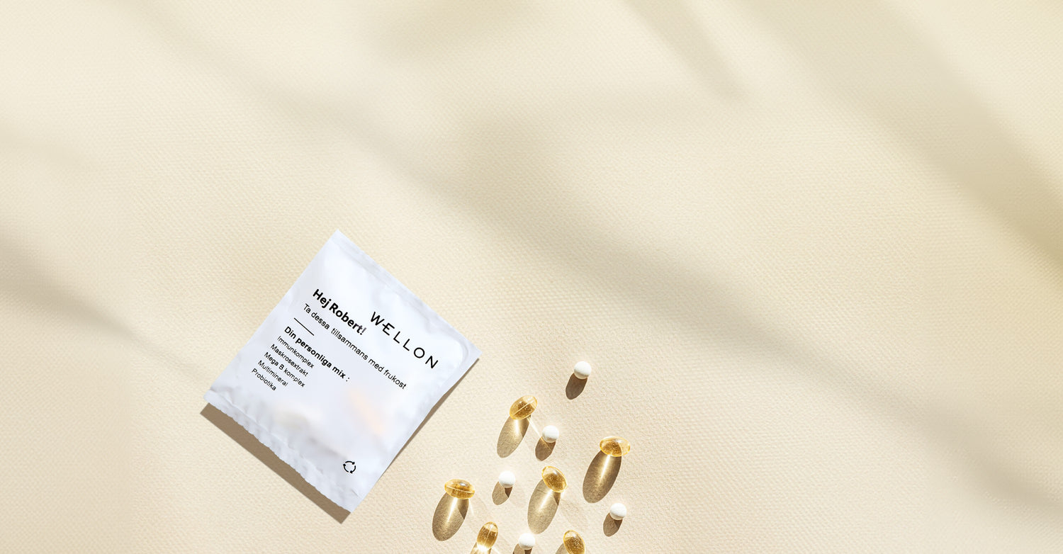 Personanpassade kosttillskott och vitaminer för din bästa hälsa