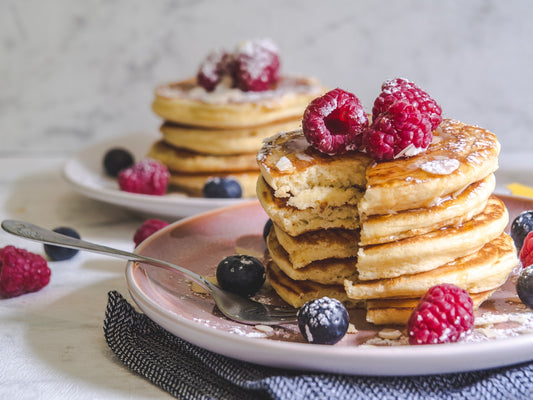 Proteinpannkakor med Hampa & Banan